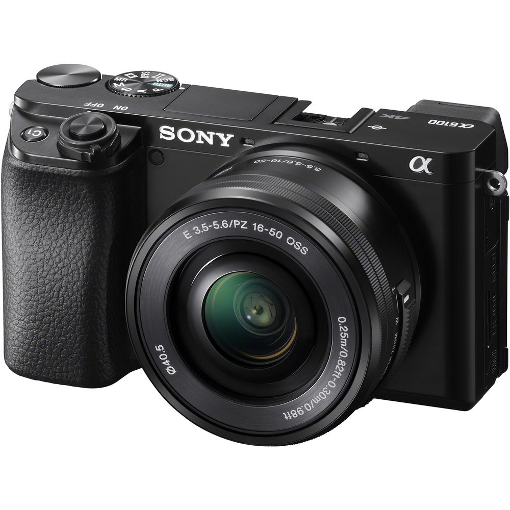 Sony a6100 Mirrorless Camera with 16-50mm Lens –
