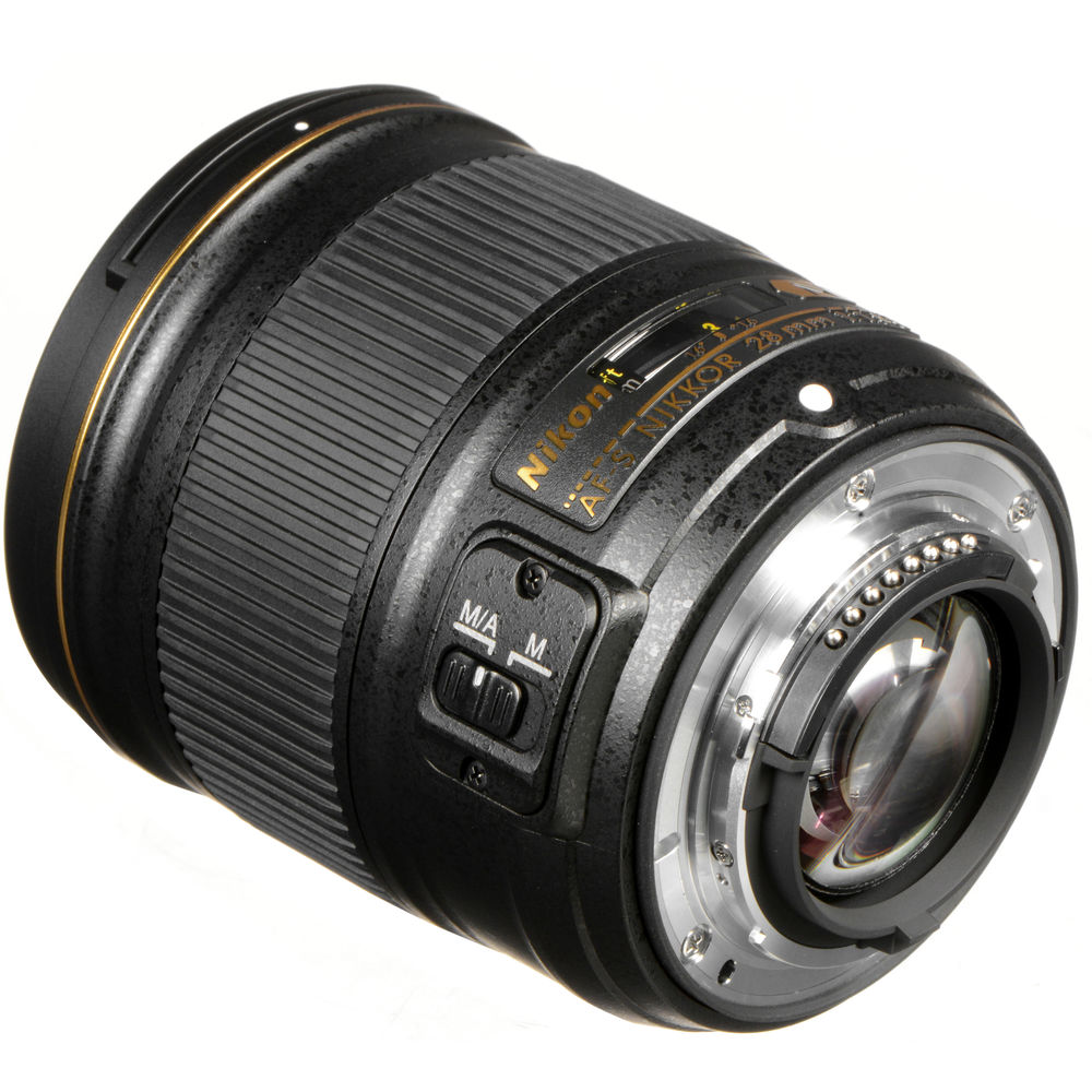 Nikon AF-S NIKKOR 28mm f/1.8G Lens (White Box)
