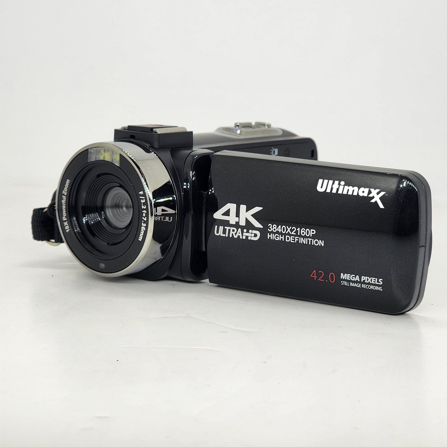 Ultimaxx Digital Video Camera, 42MP w/ 32GB SD Card, Remote, Case, USB Cable