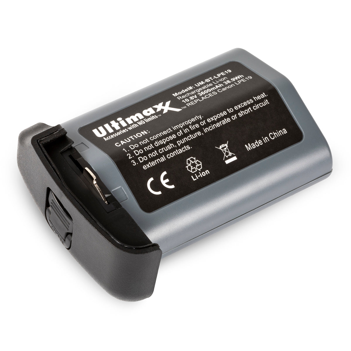 ULTIMAXX Replacement Battery for Canon LPE19 3600mAh