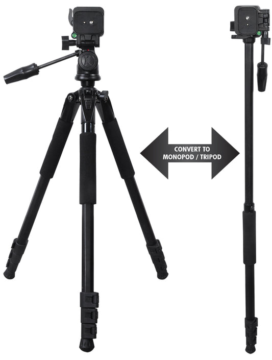 Ultimaxx BLACK TRIPOD / MONOPOD 80