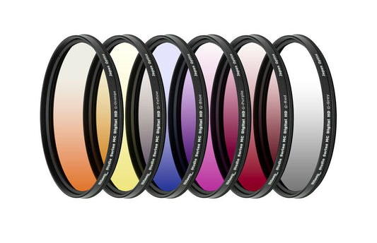 ULTIMAXX 6pc Gradual Color Filter Set 77mm