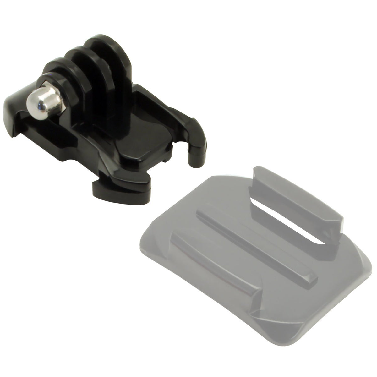 ULTIMAXX 2 Pack Black Buckle Basic Mount, for Go-Pro / GoPro / Action Camera