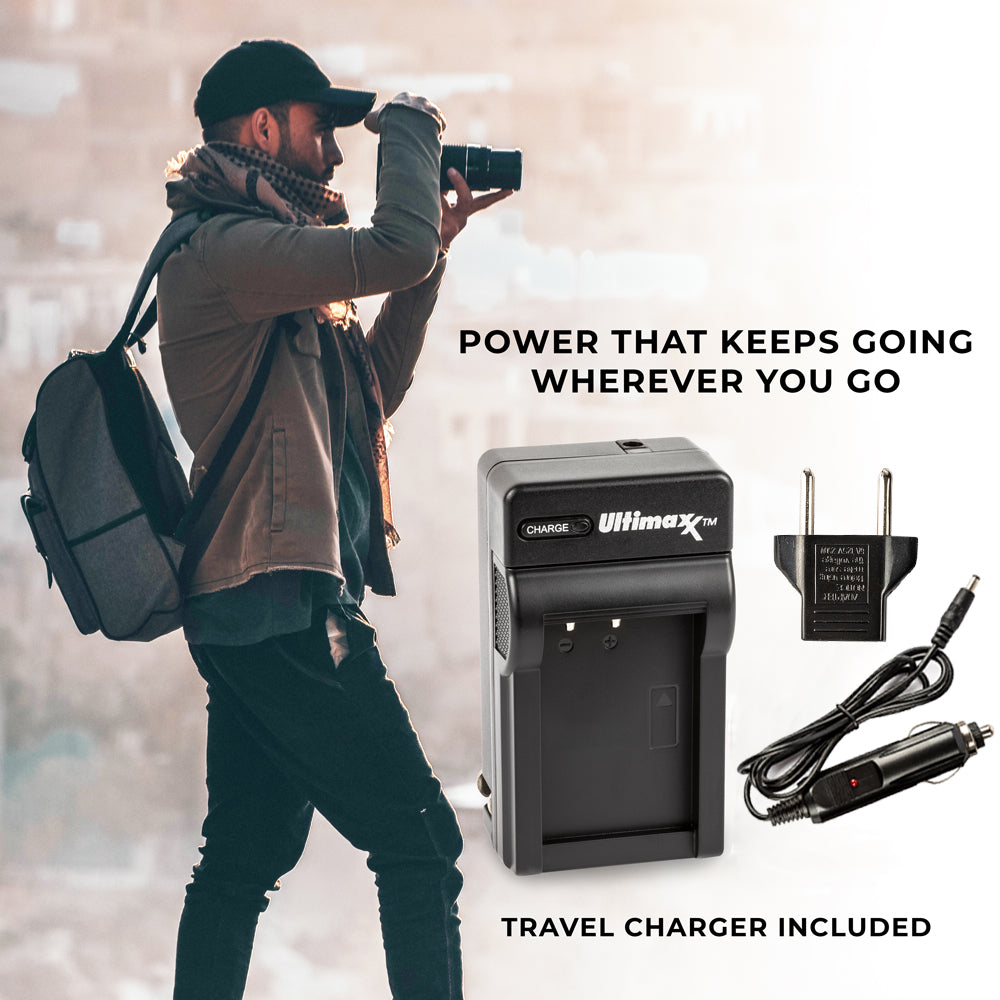 ULTIMAXX Travel Charger for Sony NP - BX-1