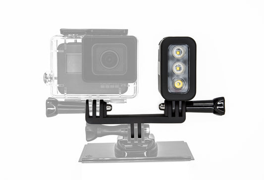 Ultimaxx Underwater LED Light with Bracket for Go-Pro / GoPro / Action Camera